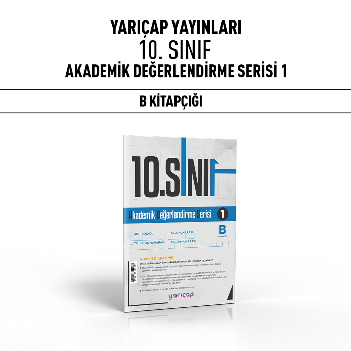 YARIÇAP 10.SINIF AKADEMİK DĞRL SERİSİ 1-B - 25-26